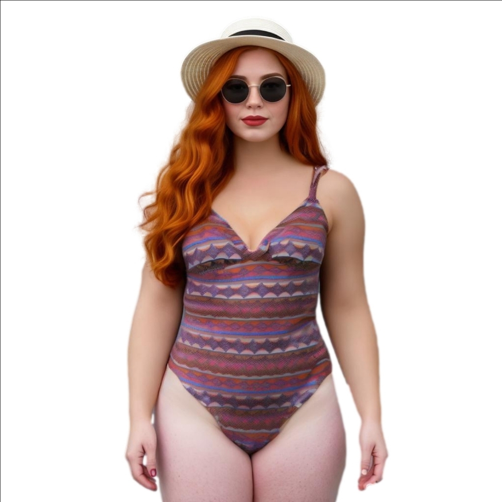 Xhilaration Aztec Print Strappy Swimsuit - Turn Heads All Summer Long!